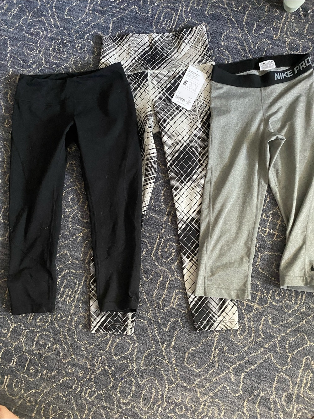 Bundle of Crop Leggings, Athleta new with tags , Zella, Nike Pro. Size XS